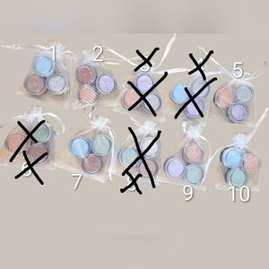 Set of 3 All Natural Powder Eye Shadow